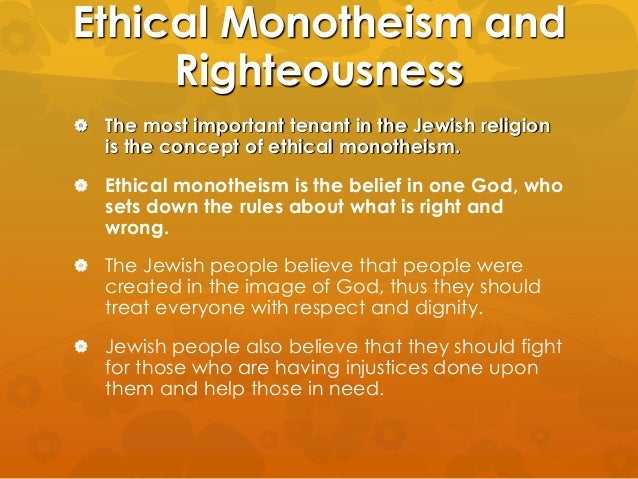 Exploring the Concepts of Monotheism in Western