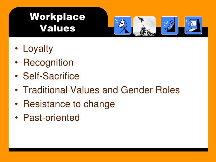workplace values