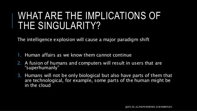 The Technological Singularity