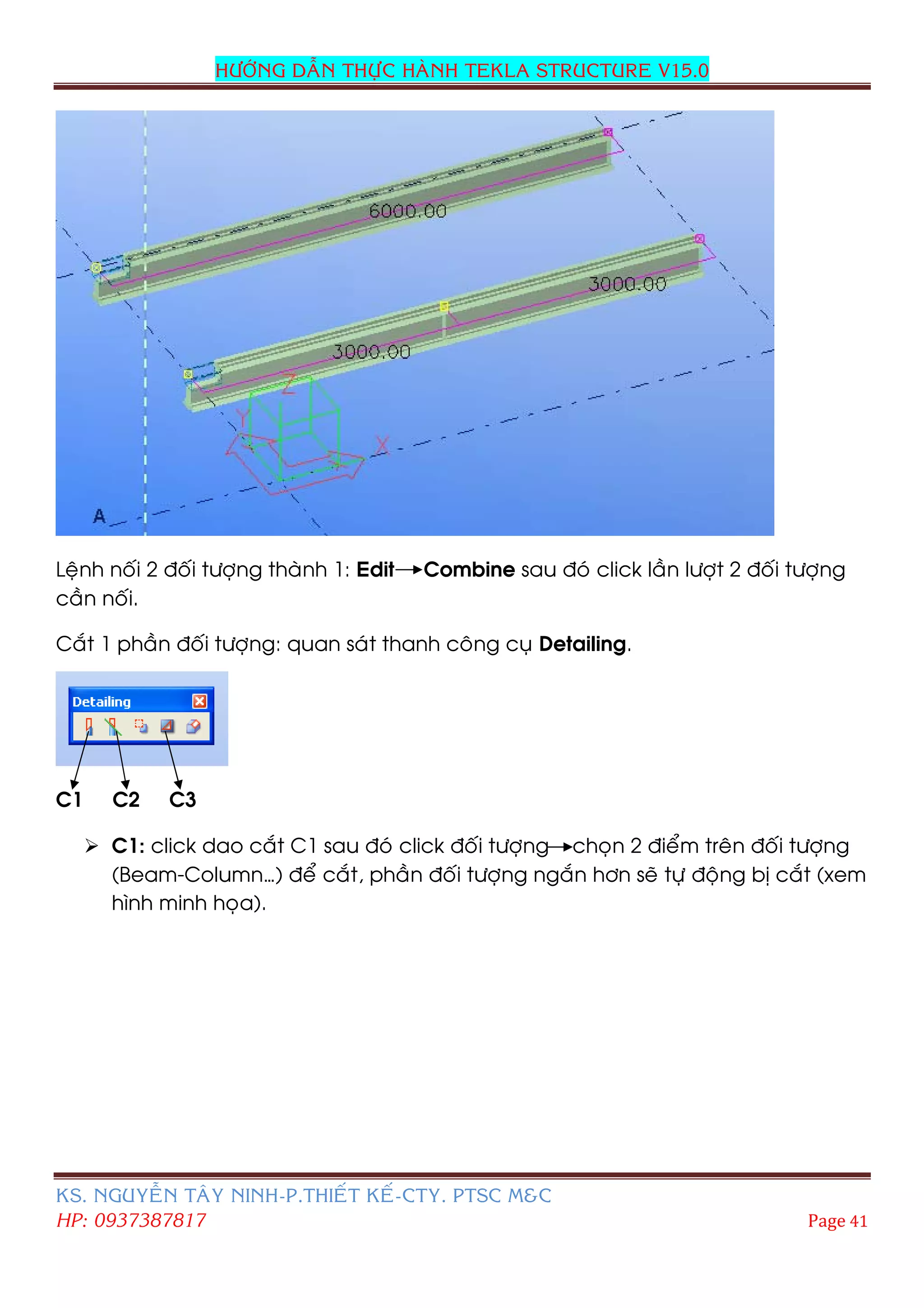 The tekla training guide | PDF