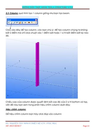 The tekla training guide | PDF