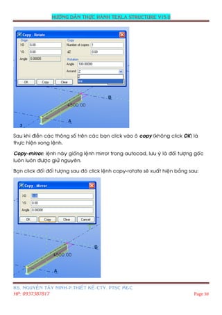The tekla training guide | PDF