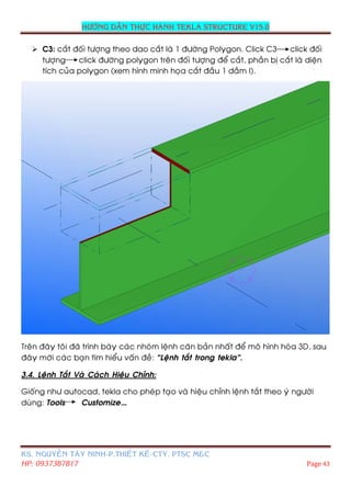 The tekla training guide | PDF