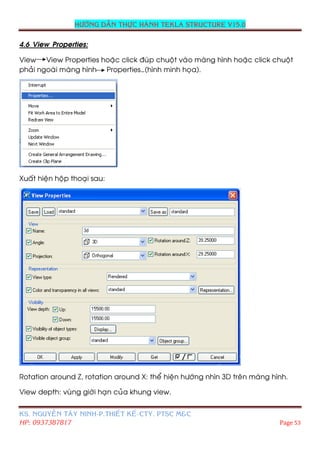 The tekla training guide | PDF