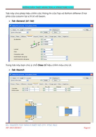 The tekla training guide | PDF