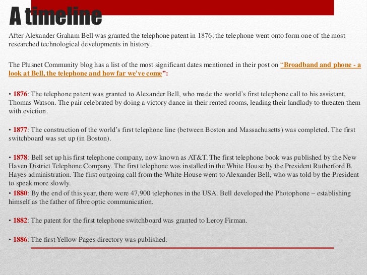 The telephone explained