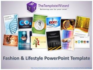 Fashion and Lifestyle PowerPoint Template - Fashion and Lifestyle PPT…