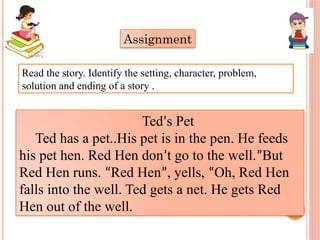 The Tenth Hen new, a story with so many activities | PPTX