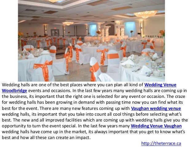Wedding Venue Woodbridge Banquet Halls Vaughan