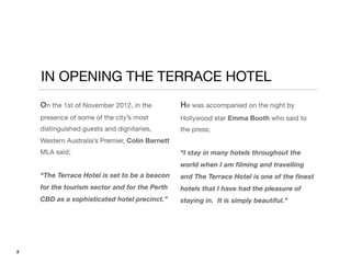 The Terrace Hotel Perth