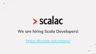 We are hiring Scala Developers!
https://scalac.io/careers/
 