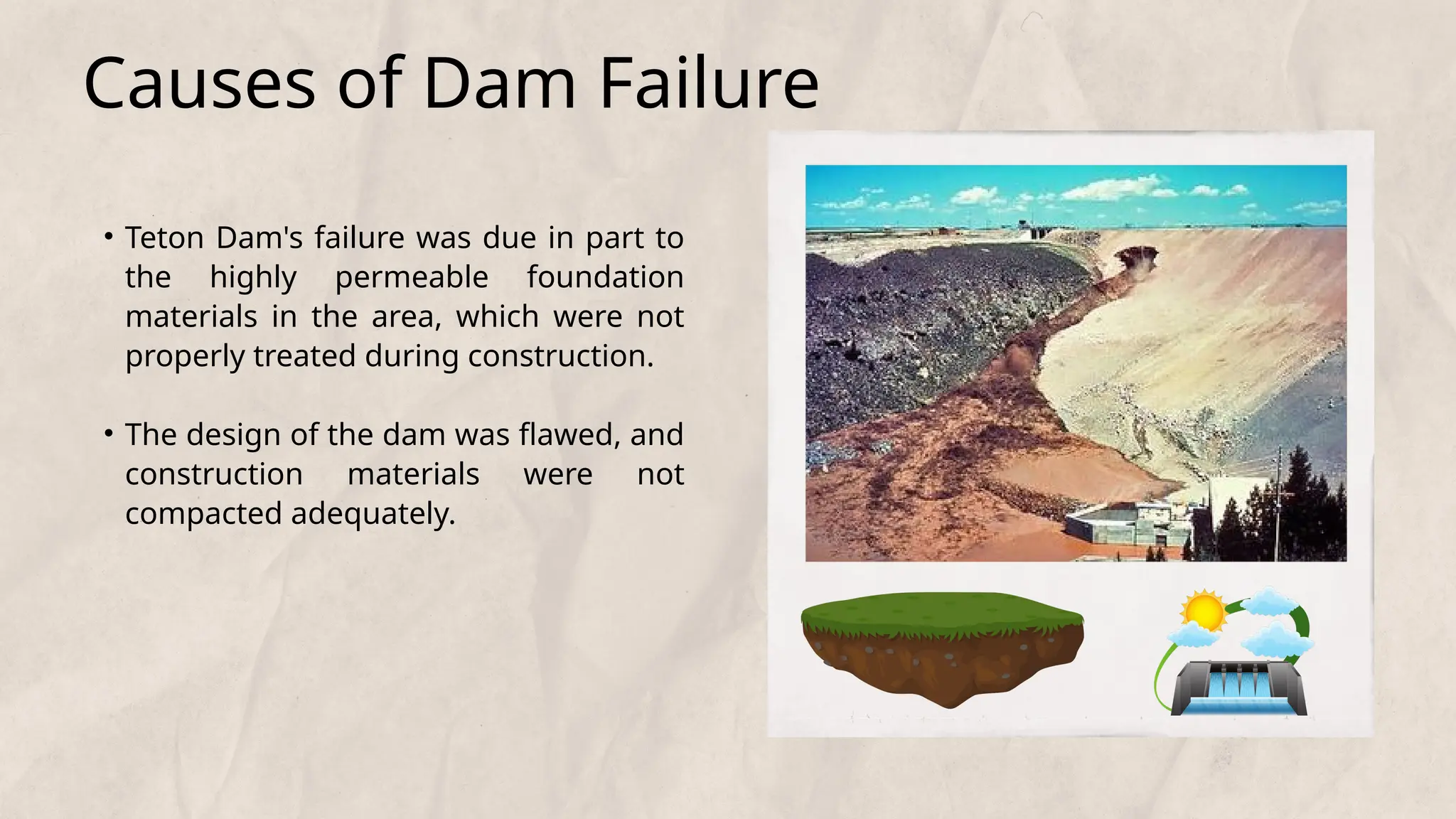 THE TETON DAM DISASTER he history and events regarding Teton dam.pptx