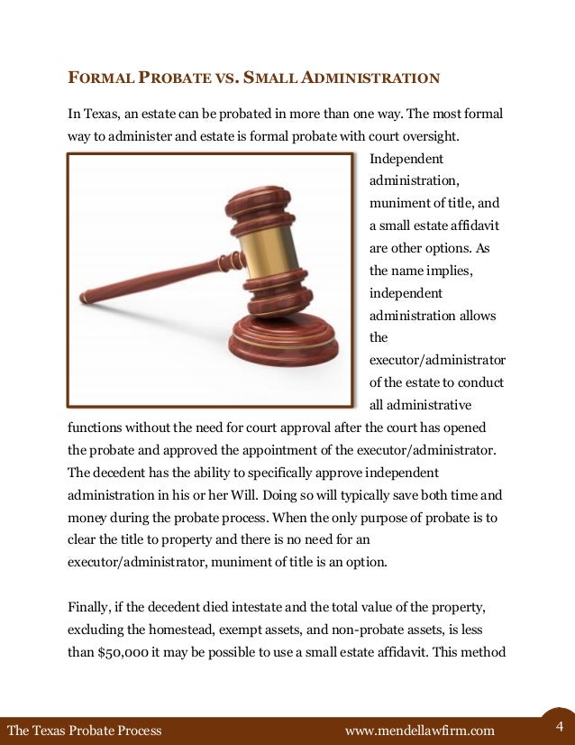 The Texas Probate Process