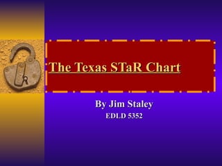 The Texas STaR Chart By Jim Staley EDLD 5352 