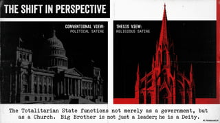 The Theology of 1984 by George Orwell-A dystopian fiction