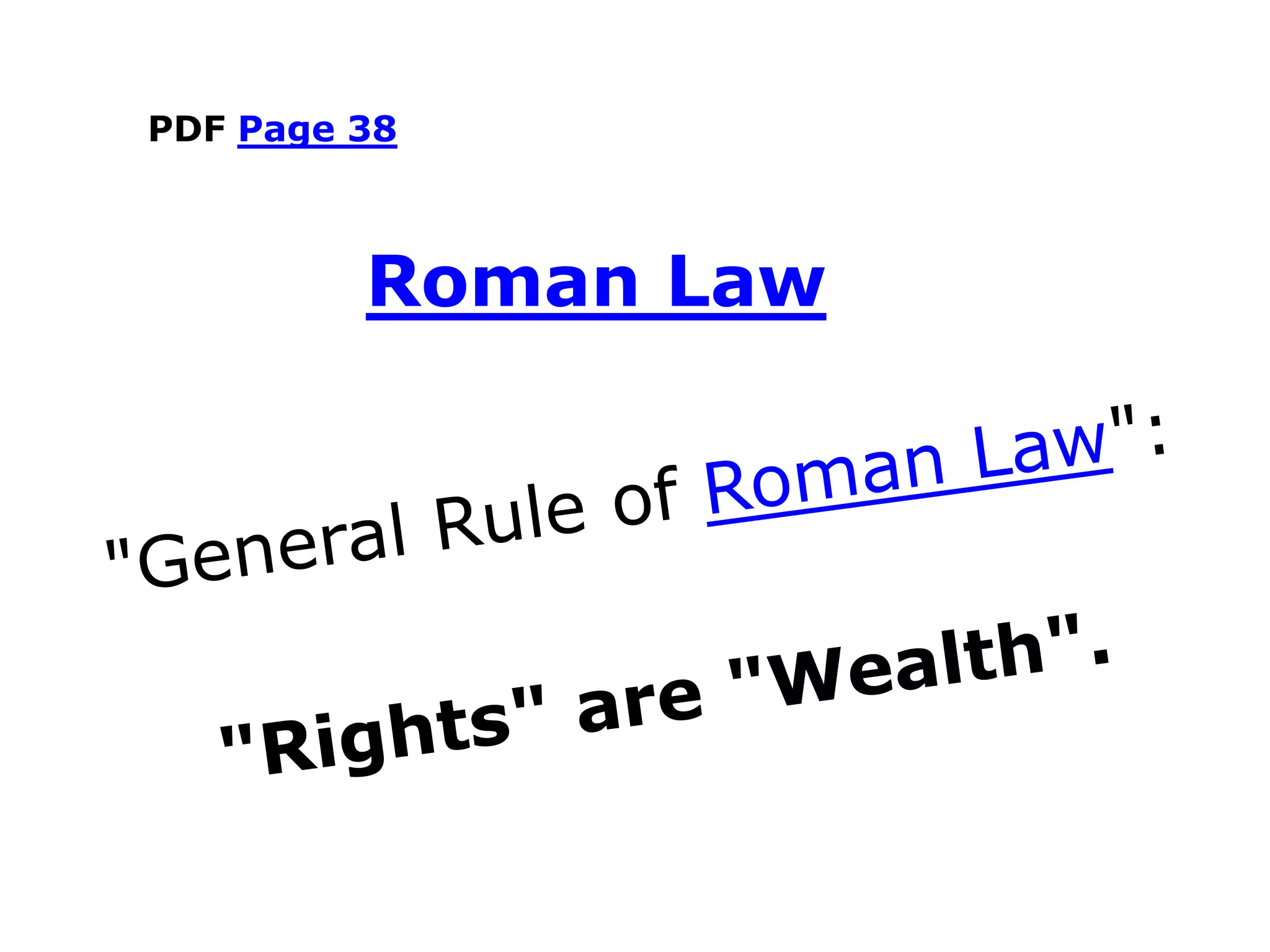 PDF Page 38
Roman Law
 