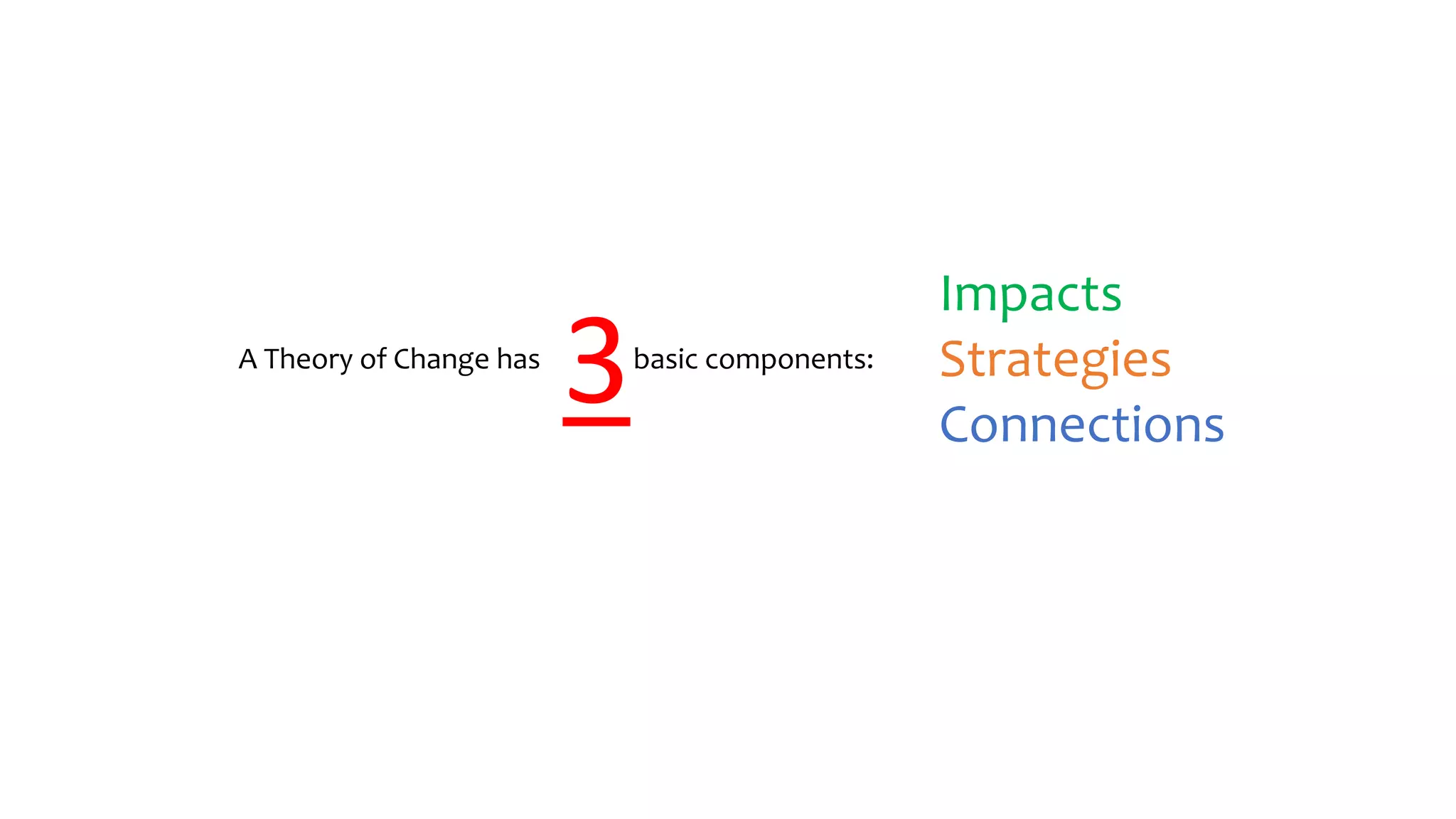 The Theory of Change Approach | PPTX