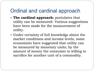 Thetheoryofconsumerbehaviour | PPTX