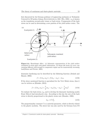 The theory of continuum and elasto plastic materials | PDF