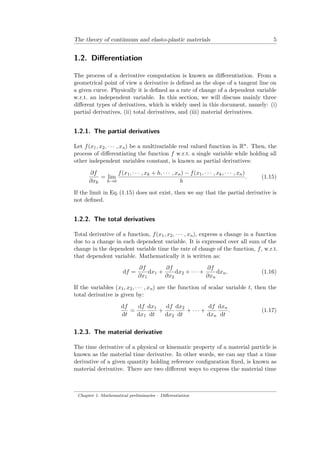The theory of continuum and elasto plastic materials | PDF
