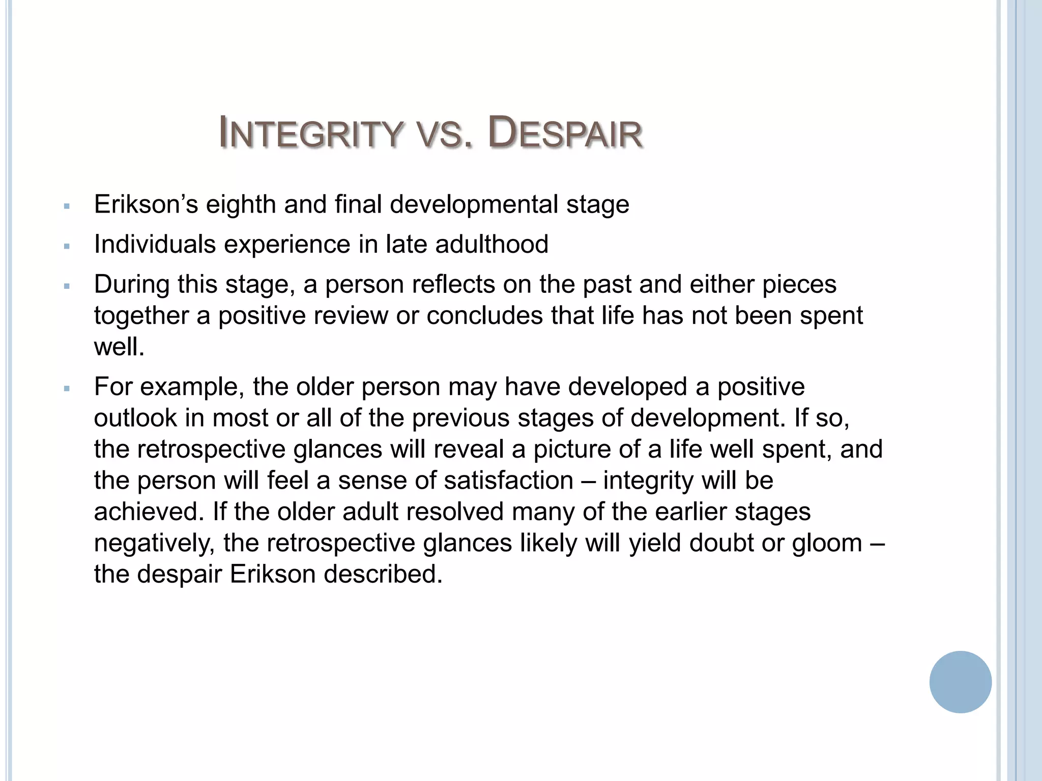 As preschool children encounter a widening social world, they are challenged more than they were infants.