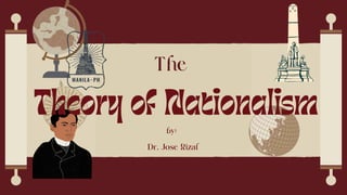 The
Theory of Nationalism
by:
Dr. Jose Rizal
 