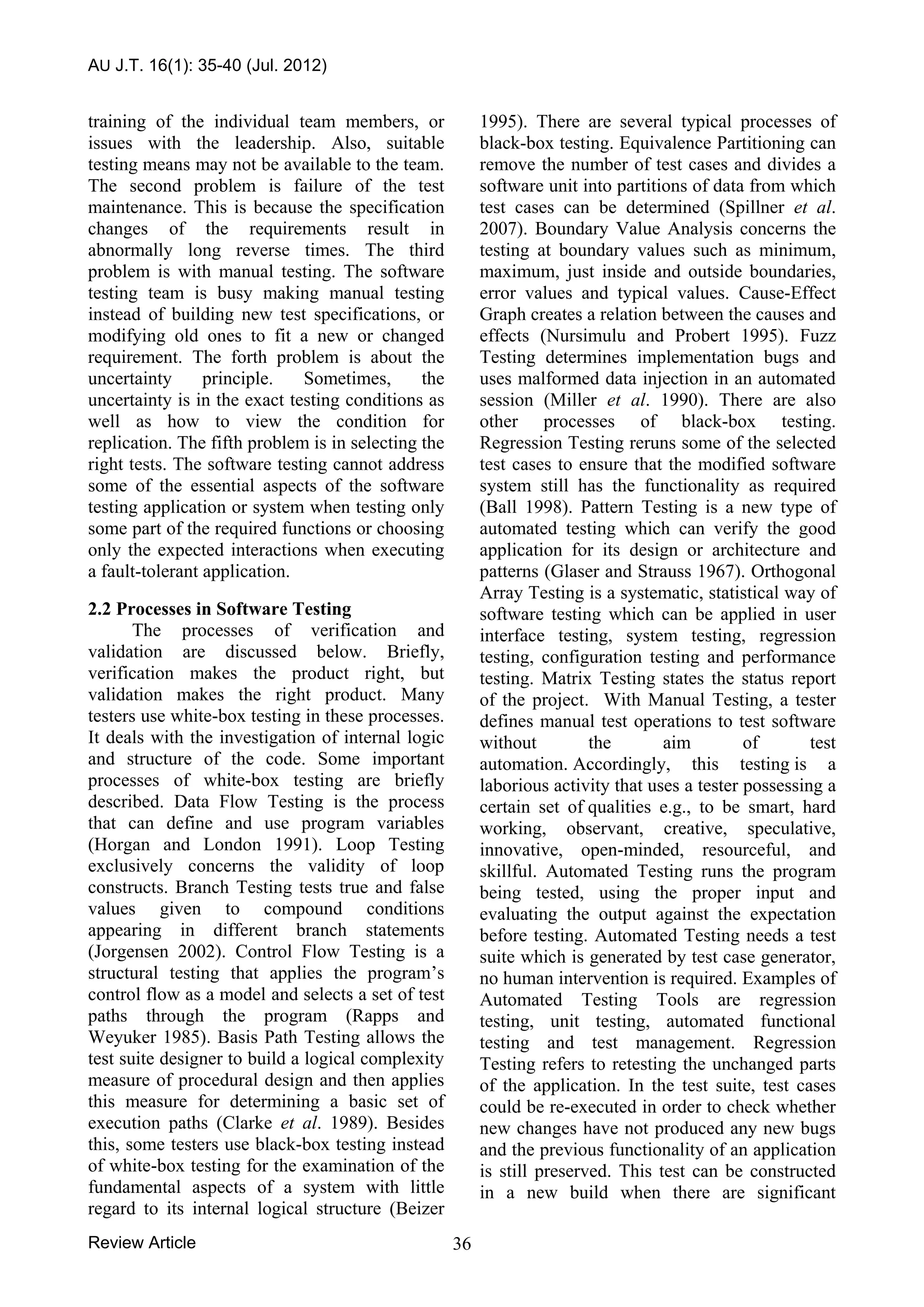 Thetheoryofsoftwaretesting