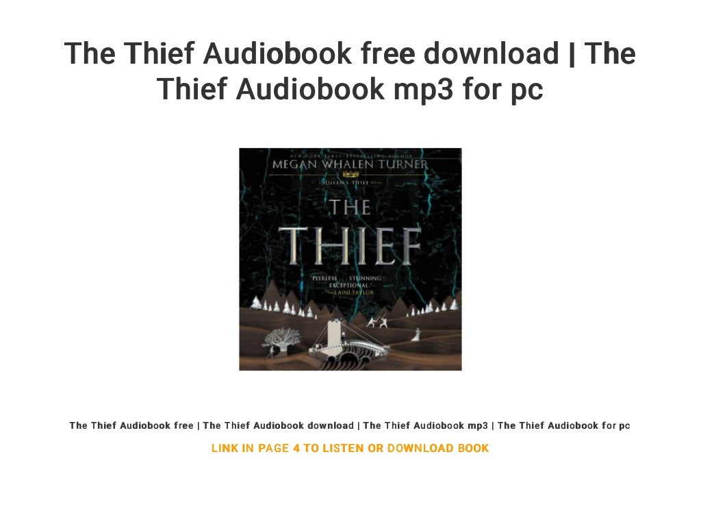 The Thief Audiobook free download The Thief Audiobook