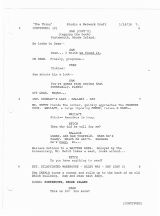 13.17 The Thing script | PDF