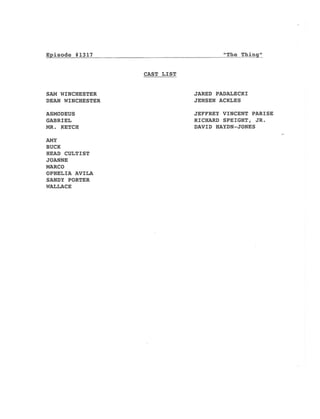 13.17 The Thing script | PDF