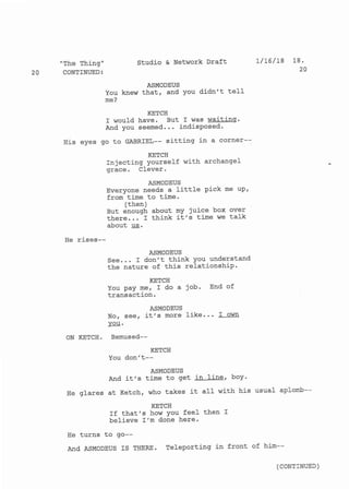 13.17 The Thing script | PDF