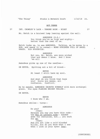 13.17 The Thing script | PDF