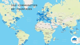 TOGETHER CONNECTING
1100+ GATEWAYS
(February 2017)
 
