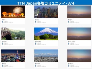 TTN Japan各地コミュニティ-4/4
※2019年10月現在
 