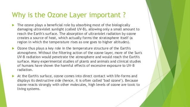 why is ozone an important form of oxygen the thinning of the ozone layer why is ozone an important form of oxygen the thinning of the ozone layer