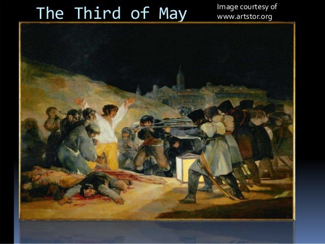 an evaluation of the painting the third of may by francisco de goya Paulino gimenez, an art restorer from malaga, announced at the weekend, after 10 months of investigation, that a privately owned painting attributed to salvador maella, a lesser contemporary of the spanish painter francisco de goya, was the work of the master himself. an evaluation of the painting the third of may by francisco de goya Paulino gimenez, an art restorer from malaga, announced at the weekend, after 10 months of investigation, that a privately owned painting attributed to salvador maella, a lesser contemporary of the spanish painter francisco de goya, was the work of the master himself.