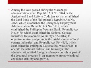 The third philippine republic Slide 18