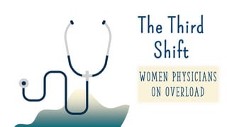 The Third
Shift
Women Physicians
on Overload
 
