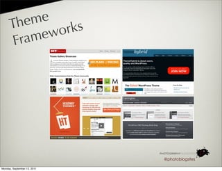 The me
             works
      Fra me




                             @photoblogsites

Monday, September 12, 2011
 