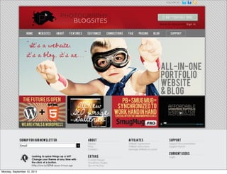 Monday, September 12, 2011
 