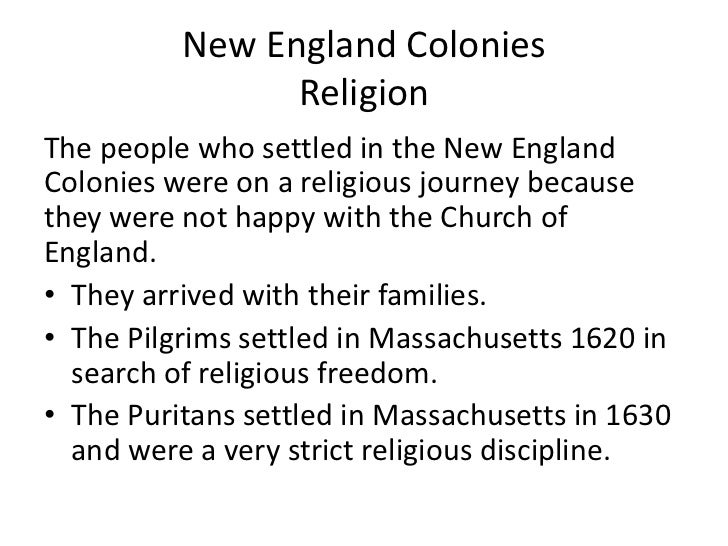 The thirteen colonies