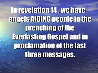 The First Angels Message The Three Angels Messages | PPT
