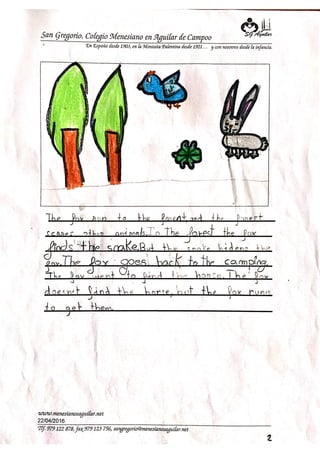 The three animals by Ángela and Adriana