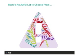 There’s An Awful Lot to Choose From…
 