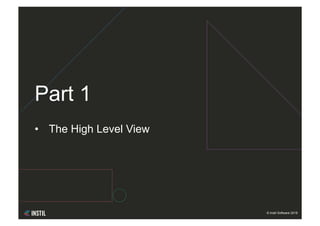 © Instil Software 2018
•  The High Level View
Part 1
 