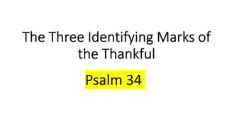 Psalm 34
 
