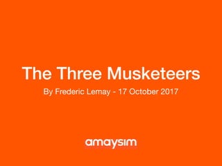 The Three Musketeers
By Frederic Lemay - 17 October 2017
 