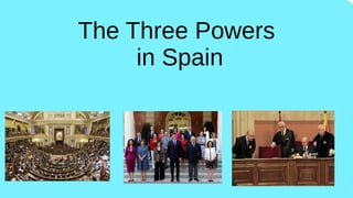 The Three Powers
in Spain
 