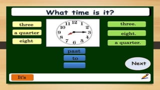 The time exercises-8