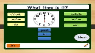 The time exercises-8